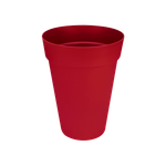 loft urban round high 42cm cranberry red